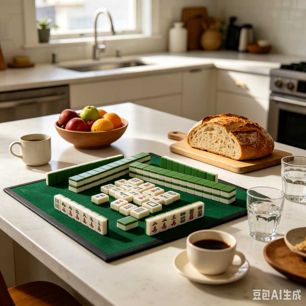 oil painting mahjong set