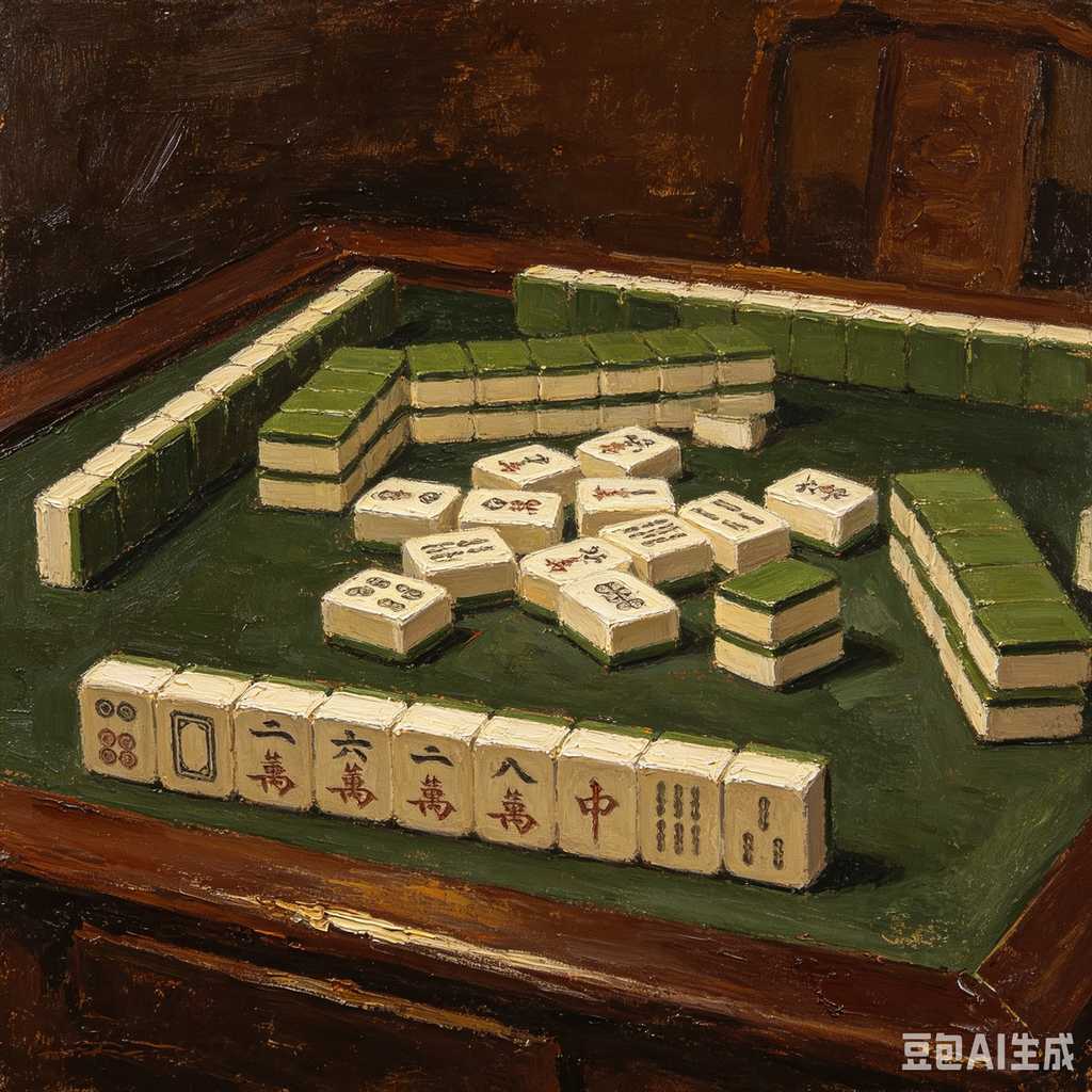 travel mahjong mat mini