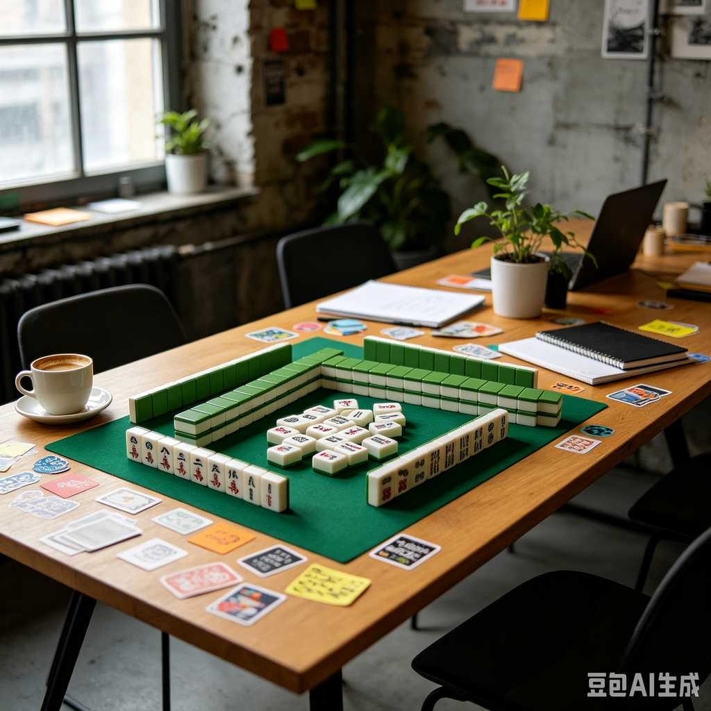 picnic mahjong set portable