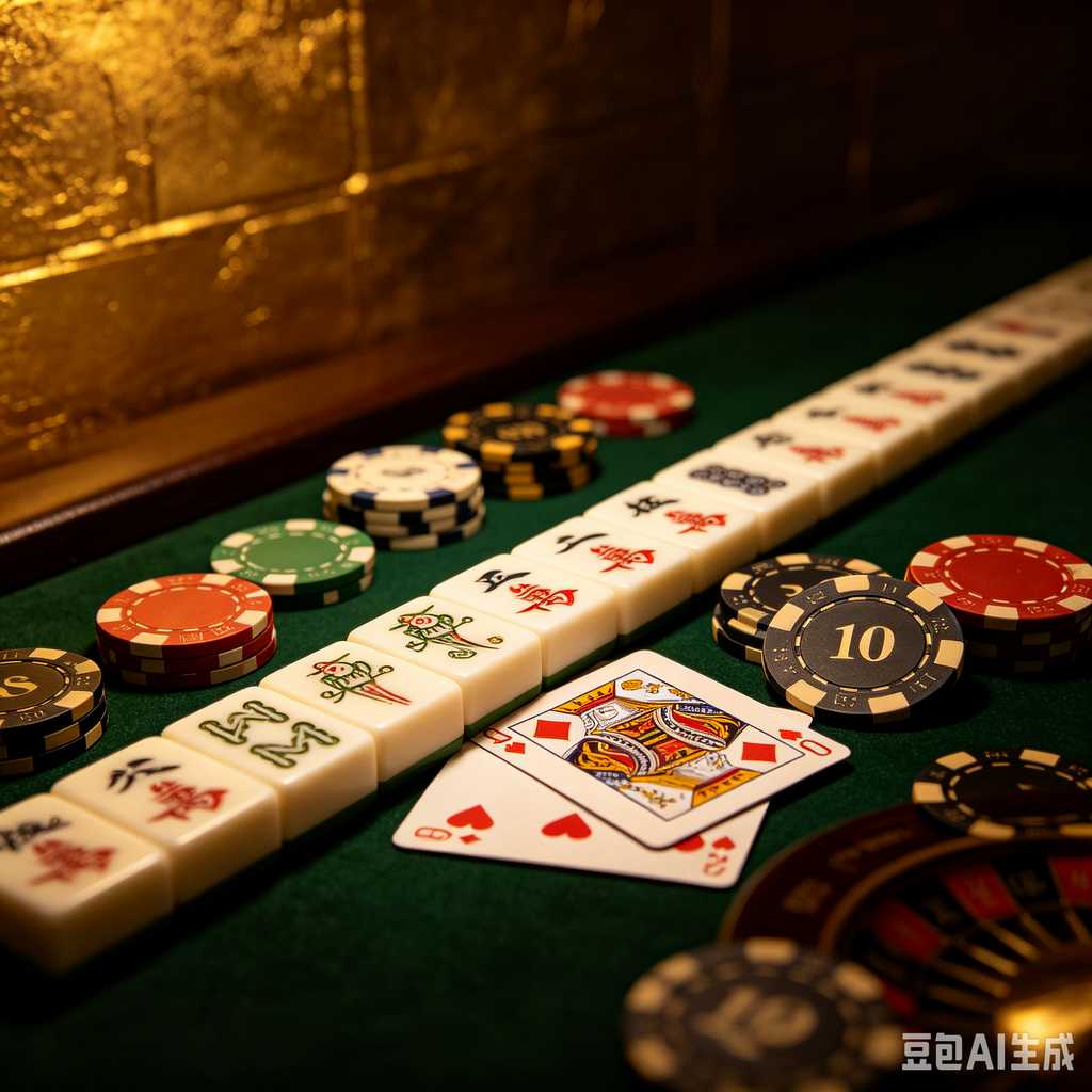decorative mahjong tiles set