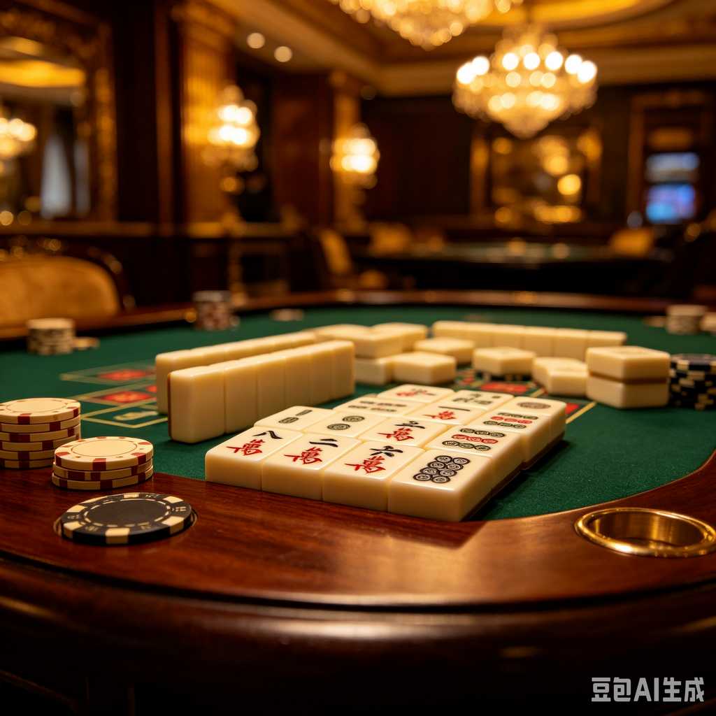 custom logo printed mahjong tiles