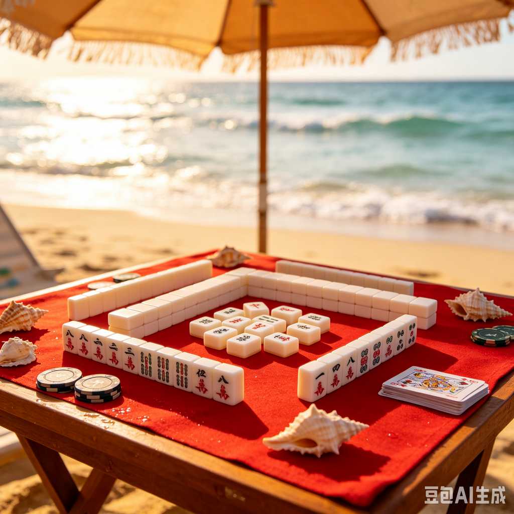 indoor family mahjong set